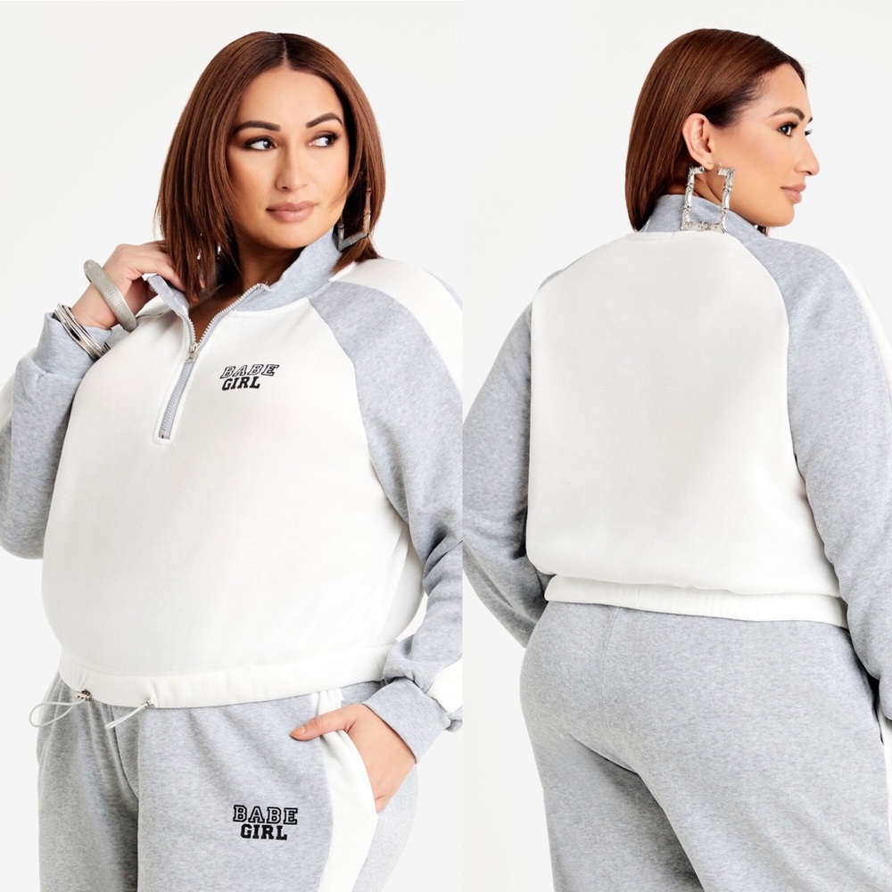 Babe Girl Graphic Sweater Plus Size 2X  NWT